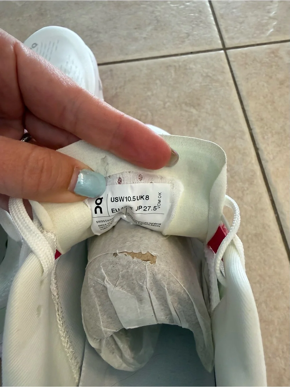 On Cloudmonster WHITE LIMA Women's Running Shoes 10.5 NEW - Picture 13 of 13